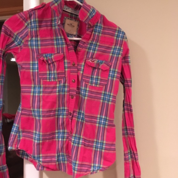 Hollister Other - Hollister girls size S button down shirt